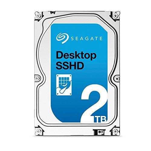 Seagate シーゲイト 内蔵ハードディスク Desktop SSHD ハイブリッド 2TB ( 3.5 インチ / SATA 6Gb/秒 / 8GBMLC )正規輸入品 ST2000DX001