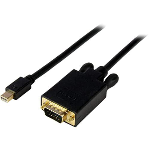 StarTech.com Mini DisplayPort - VGA変換アダプタ 91cm ミニディスプレイポート(オス) - VGA(オス) 1920x1200 ブラック MDP2VGAMM3B