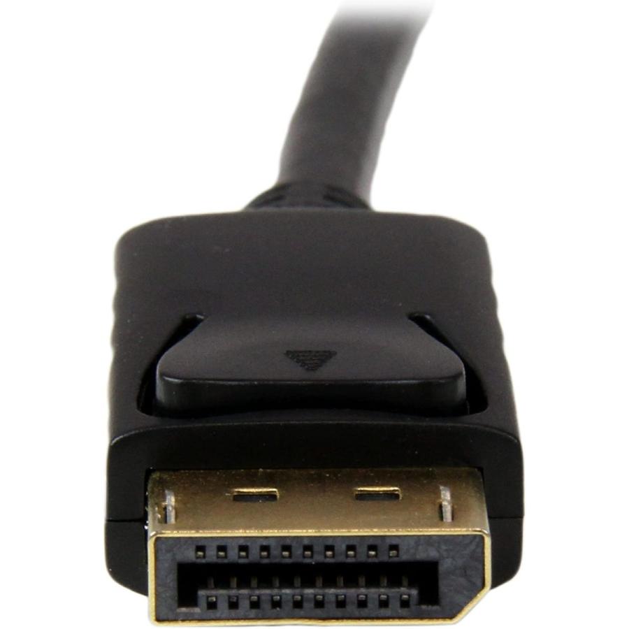 大阪 StarTech.com DisplayPort - VGA 変換アダプタケーブル 3m DP(オス) - D-Sub15ピン(オス) 1920x1200 ブラック DP2VGAMM10B