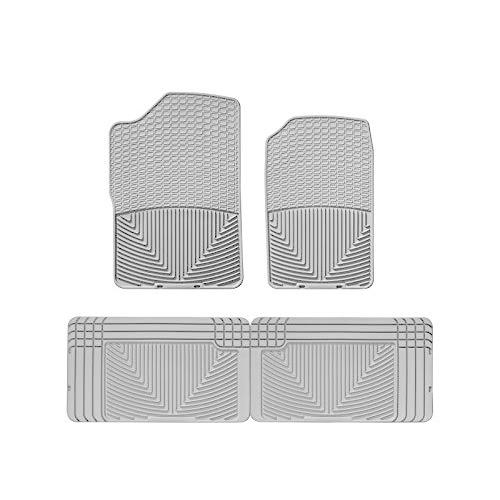 WeatherTech 全天候型フロアマット - W14GR-W25GR - 1列目&2列目 (グレー)