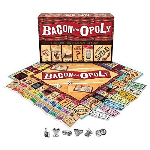 日本に Bacon-Opoly ボードゲーム