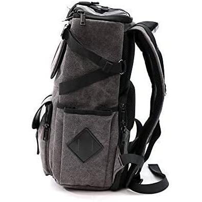 EIRMAI カメラバックパック キャンバスバッグ 写真撮影用バックパック 撥水性 デジタル一眼レフカメラバッグ レインカバー付き ミラーレスカメラ ビデオカ EIRMAI カメラバックパック キャンバスバッグ 写真撮影用バックパック 撥水性 デジタル一眼レフカメラバッグ レインカバー付き ミラーレスカメラ