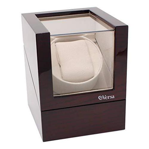 Versa Elite Single Watch Winder in Cherrywood