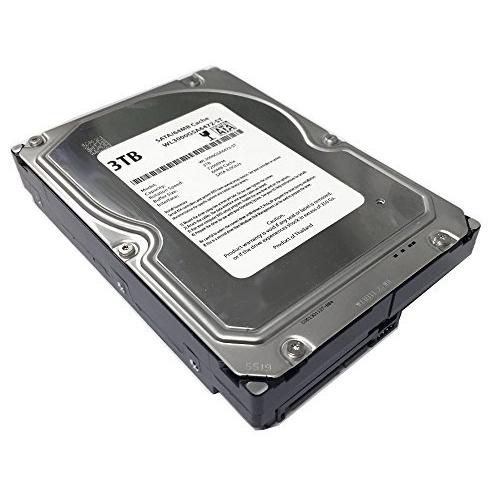 WL 3TB 7200RPM 64MBキャッシュSATA 6.0Gb / s 3.5%ダブルクォーテ%デスクトップハードドライブ（サーバー、RAID、NAS、DVR、デスクトップPC用）1年保証付き
