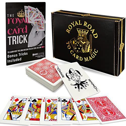 [マジック メーカー]Magic Makers Magic DVD Set Royal Road to Card Magic Deluxe Complete Set with DVD and Delands Marked [並行輸入品]