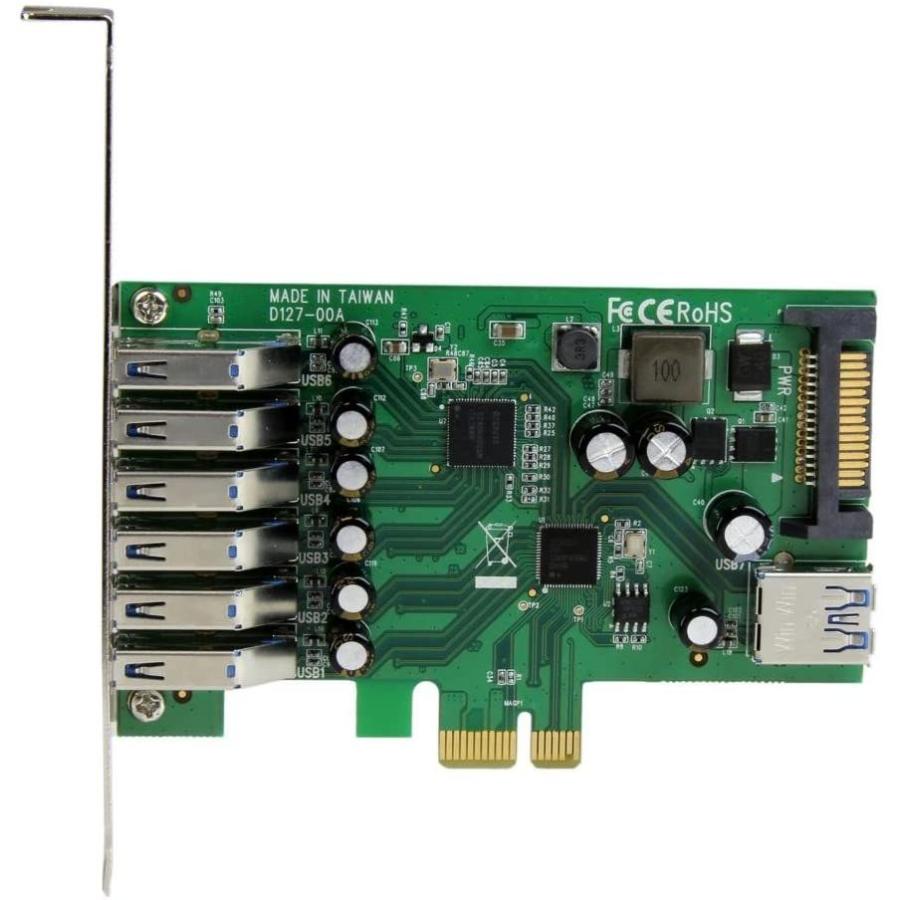 直販大特価 StarTech.com 7ポートUSB 3.0増設PCIeカード USB 3.0拡張PCIe ロープロファイル規格にも対応 PEXUSB3S www.lsansimon.com