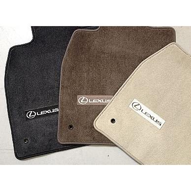 ブラック SWB OEM カーペットフロアマット 2007-2012 LS460 RWD ショートホイールベース