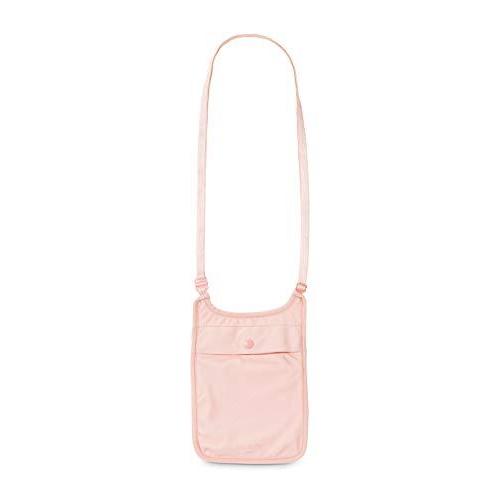 にょる Pacsafe Coversafe S75盗難防止シークレットネックポーチ、オーキッド