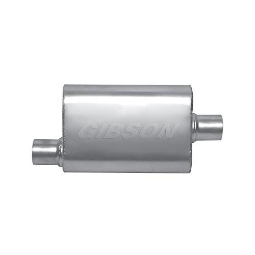 Gibson Exhaust BM0100 2.25インチ ステンレスオフセット/センターオーバルマフラー