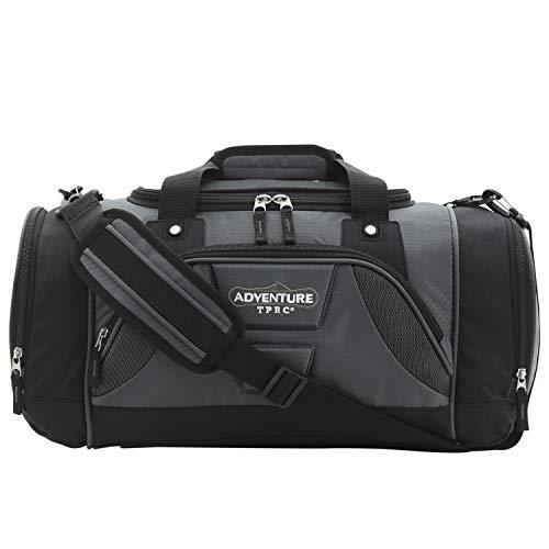 【人気ショップが最安値挑戦！】 TPRC Adventure Weekender Nylon Duffel Bag, Grey, 20 Inch 34.4L ダッフルバッグ
