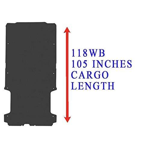 全天候型ゴムフラットカーゴマット ダッジ・ラム プロマスター118WB専用 : Weather Guard Model 89022 Floor Mat, RAM ProMaster