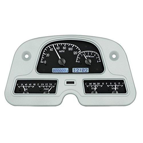 [即日発送] Dakota Digital VHX-62T-FJ-K-W Compatible with 1962-84 Toyota FJ40 Land Cruiser Analog Dash Gauge System Black Alloy White Backlighting 【YWU2825103552】(99249円)