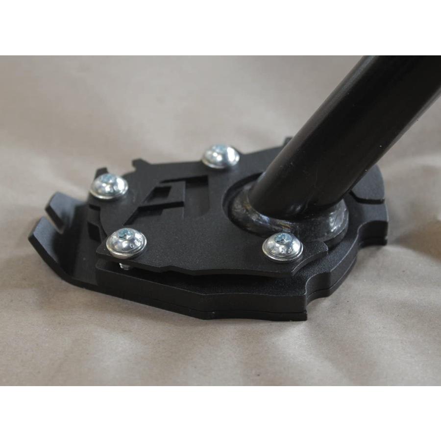 altrider Side Stand Enlarger足with 6?mmライザー、Bmw R 1200?GS Water Cooled (2015-current) ブラック R115-2-1132｜eastriver｜04
