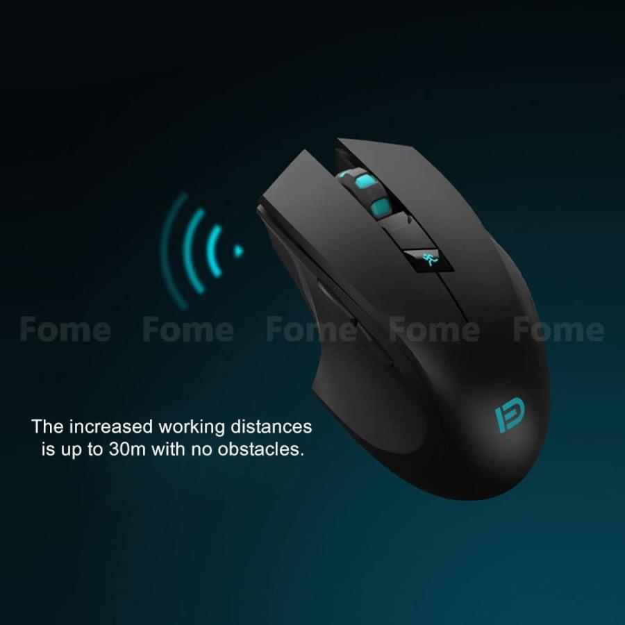 人気の春夏 人間工学的 Fome 右利き用 Pp2247cas009 光学式ワイヤレスゲームマウス 正確な位置決め ノイズレスボタン デザイン その他 マウス トラックボール