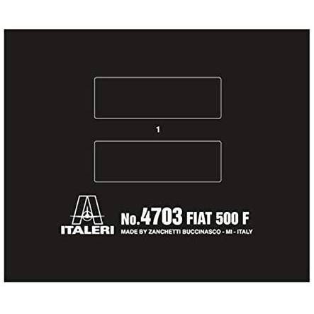 【新品 未使用 日本製】 タミヤ イタレリ 1/12 クラシックカーシリーズ No.4703 フィアット 500F プラモデル 37703 【UOI7583012463】(26640円)
