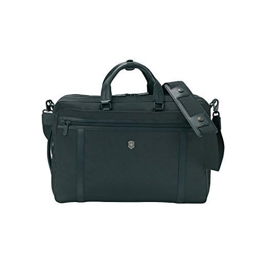 激安通販新作 Werks Victorinox Professional 12.6-inch Black, Zippers, Lockable with Bag Laptop Carry 2-Way 2.0 ノートパソコンバッグ、ケース