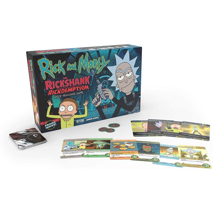 2022年新作入荷 Cryptozoic Entertainment CZE027107 Rick and Morty The Rickshank Rickdemption Deck Building Game%カンマ% Mixed Colours