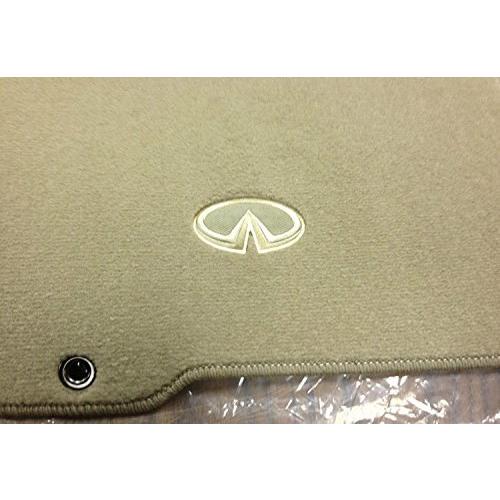 Infiniti 2007 + 2008 G35 4ドアセダンカーペットフロアマット - ウィート