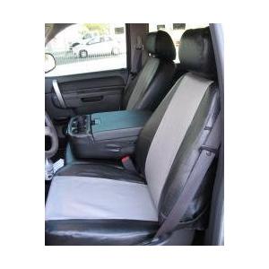 Durafitシートカバーブラック/グレー2010???2013-chevyシルバラード、タホ、AvalancheとGMC LT 40?/20?/40?with Openingセンターコンソール(Side Impactエ