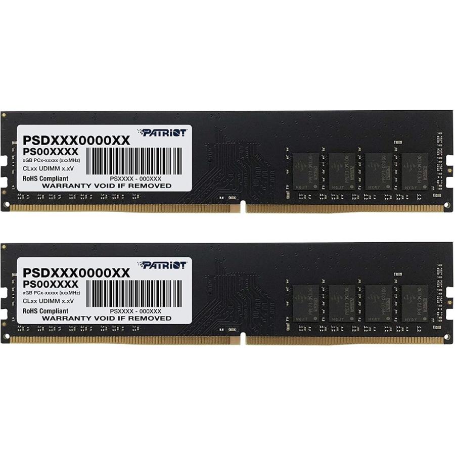 【内祝い】 Patriot Memory DDR4 2666MHz PC4-21300 16GBキット (2 x 8GB) デスクトップ用メモリ PSD416G2666K