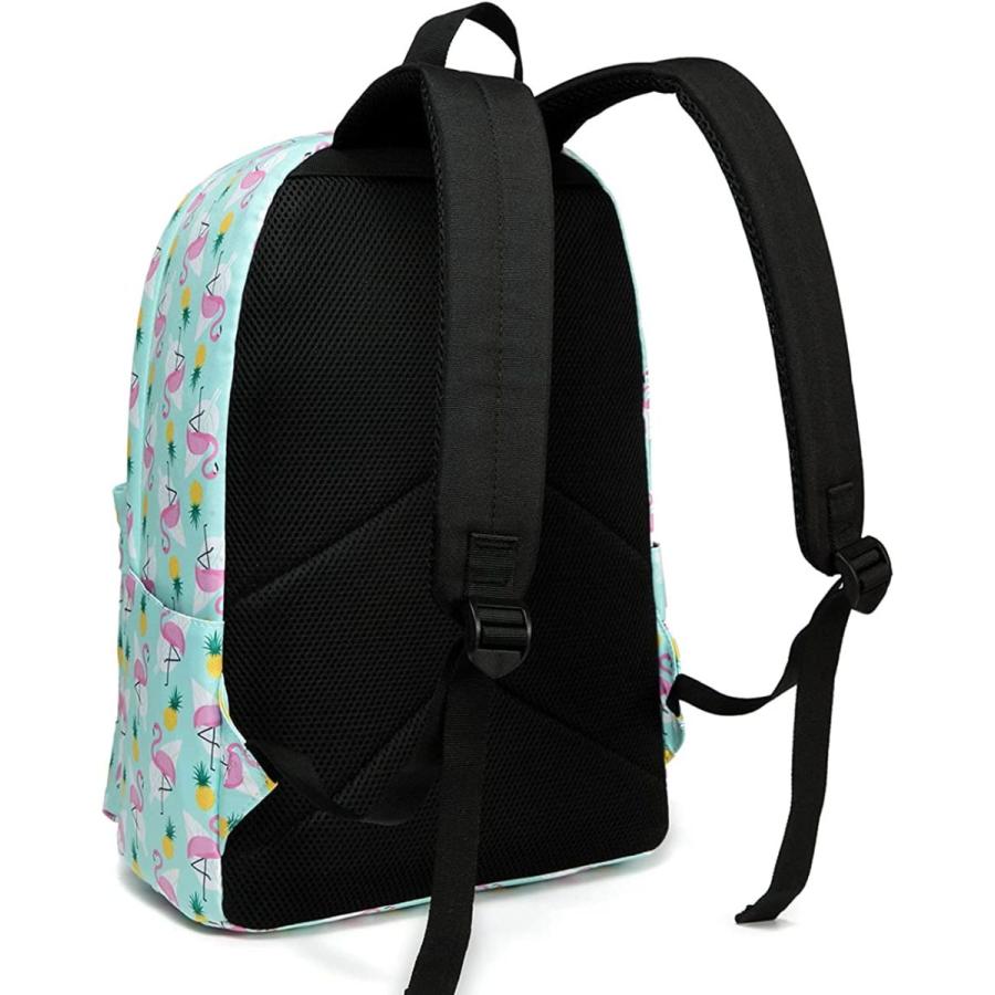 日本最大級 Bookbag Schoolbag Casual Durable Resistant Water Girls Vaschy For Backpack School For Flamingos In Students School Middle ビジネスリュック Www Oroagri Eu