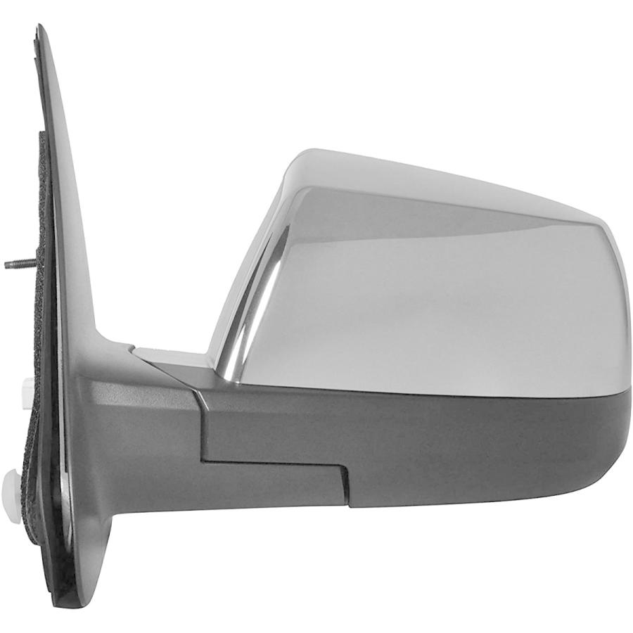 通常販売 Driver Side Chrome Power Folding Heated Mirror w/ Signal Light， Puddle Lamp， & Memory Compatible with 07-13 Toyota Tundra Limited， 08-11 Seq