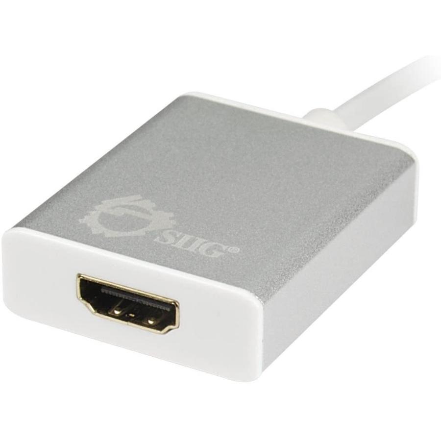 スーパーセール期間限定 SIIG USB C - HDMI、VGA、ディスプレイポートアダプタ USB C to HDMI with PD