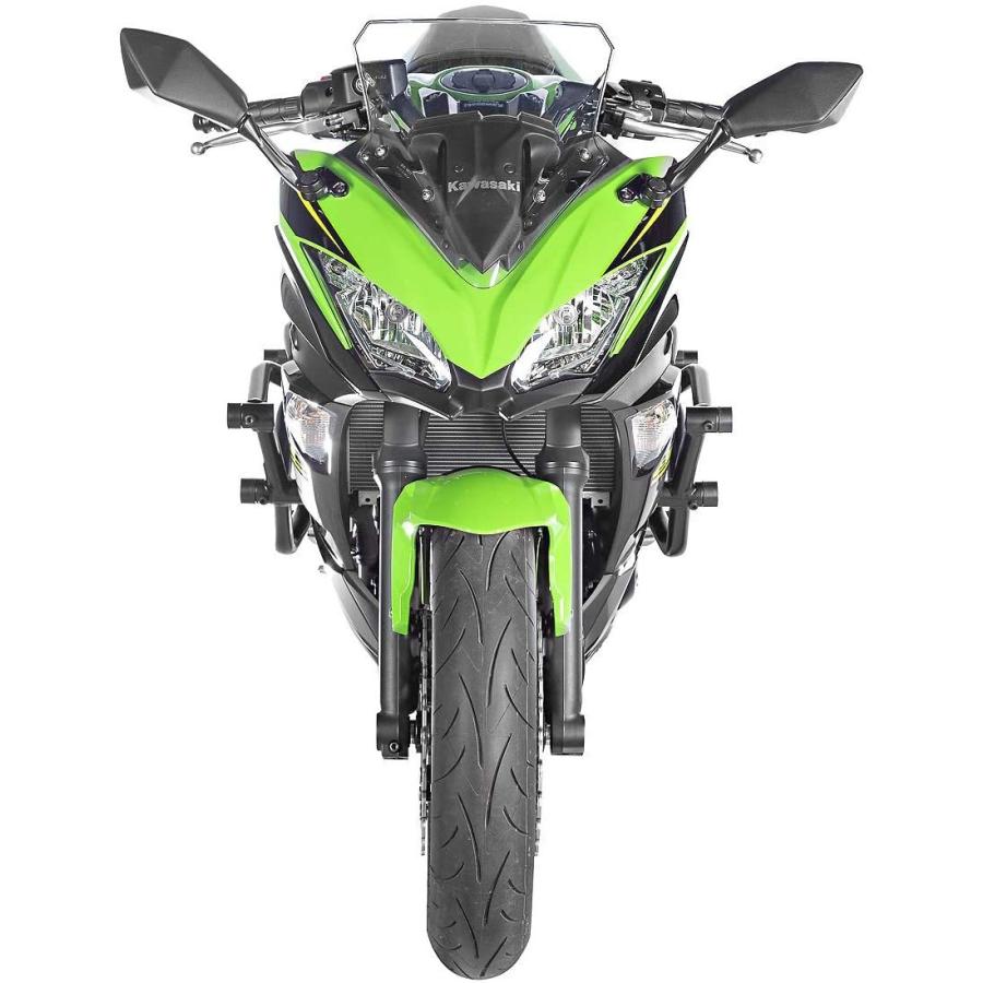 今年の新作から定番まで！ Kawasaki NINJA650 エンジンケースカバー Z650 Kawasaki 2017-2021 Covers  for R-Gaza スタントケージ エンジンガード Racing T-Rex クラッシュバー