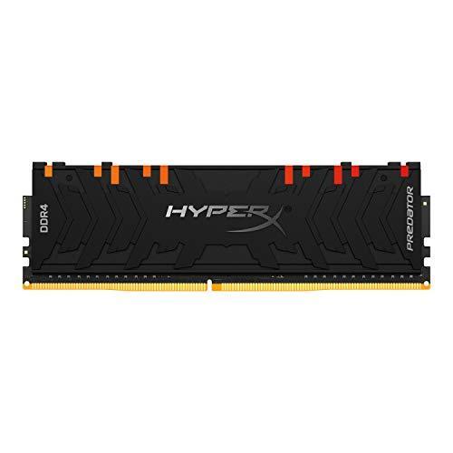 キングストン Kingston デスクトップPC用メモリ 8GB 3200MHz DDR4 HyperX Predator RGB HX432C16PB3A/8 RGB LED搭載