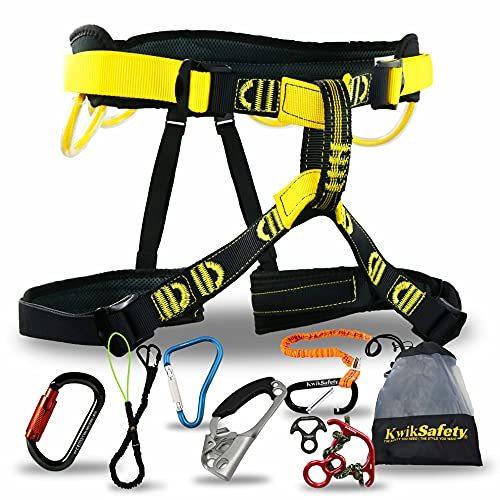 Kwiksafety アウトドア キャンプ 登山 マンドリルハーネス プーリー 1パック 2パック バンドル コンボパック 登山 クライミング用品 キット クライミングハーネス アセンダー ディセンダー プーリー カラビナ ツ B07hyf9bkl イーストリバー