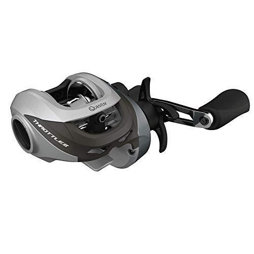 Quantum Optix スピニングリールと2ピース釣り竿コンボ 拡張EVAフォームハンドル 連続アンチリバースフィッシングリール サイズ80