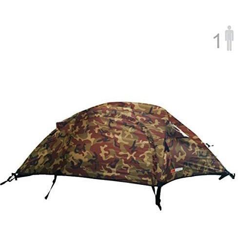 NTK Windy Camo 1 メンズ ドーム ビビー 軽量 テント 8 x 5フィート アウトドア ドーム バックパッキング リコンテント 100%防水 2500mm 超コンパクト 丈夫