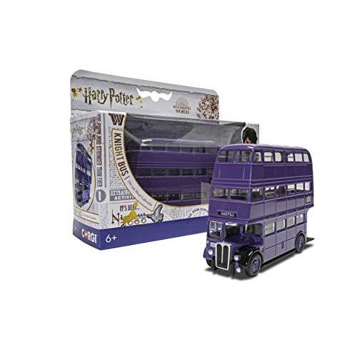 Knight Bus Triple Decker (Diecast Model Bus) from Harry Potter [1:76 scale in Purple]