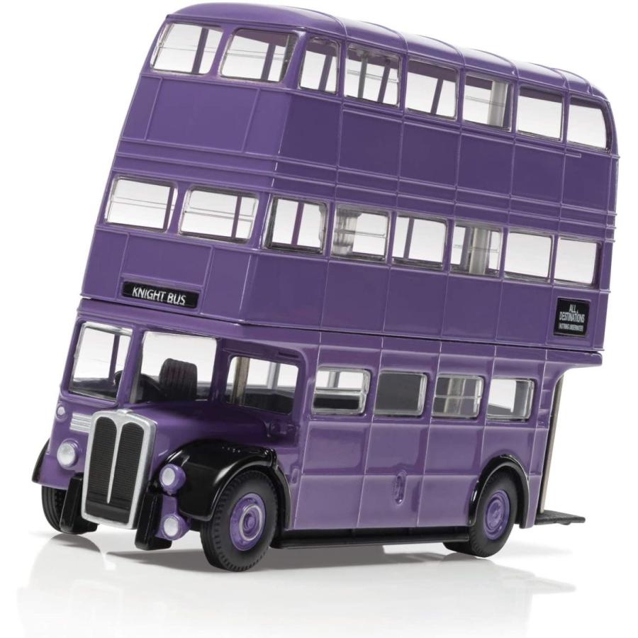 Knight Bus Triple Decker (Diecast Model Bus) from Harry Potter [1:76 scale in Purple] Bus Knight Triple Decker Diecast Model from Harry Potter scale in Purple