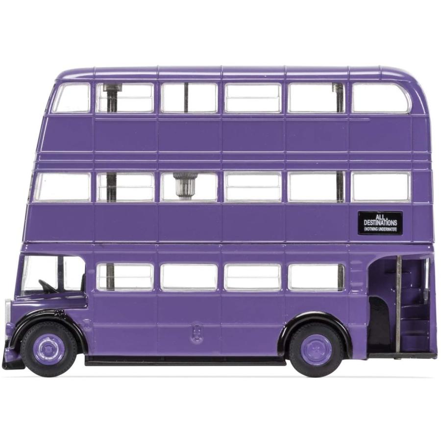 Knight Bus Triple Decker (Diecast Model Bus) from Harry Potter [1:76 scale in Purple] Bus Knight Triple Decker Diecast Model from Harry Potter scale in Purple