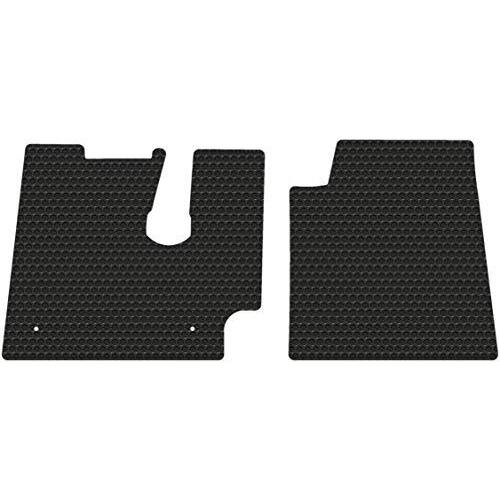 Kenworth T600 660 800 W900 C500用全天候型ゴム製フロアマット 2005-2019年7月にフィット - ブラックグレーまたはタンから選択 ブラック 3996070DOWNARD