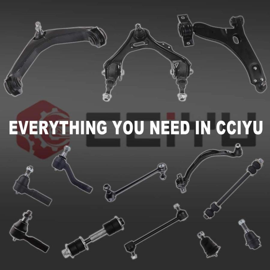 cciyu フロントドライバー 助手席側 インナータイロッドエンド 1996-2002 トヨタ 4Runner Tacoma 2ピースサスペンションキット