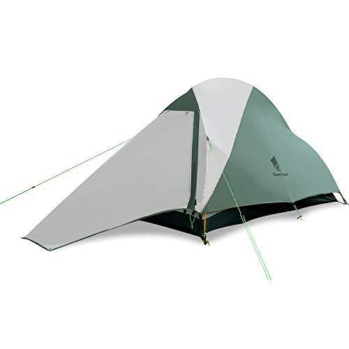 GEERTOP テント 4-6人用 大型 グリーン 防災 アウトドア 秋キャンプ