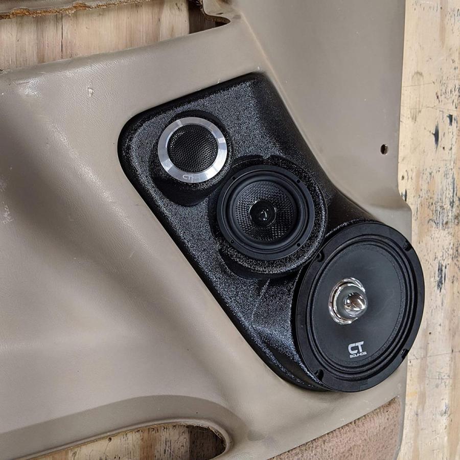 カスタムスピーカーポッド 6.5" 3仕様コンポーネント フロントドア パネルポッド 20002006 Tahoe、Suburban