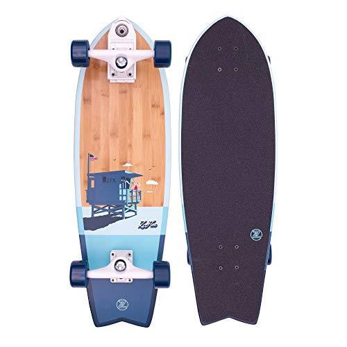 有名な高級ブランド Z-Flex Fish Surfskate Bamboo - Skateboard コンプリート