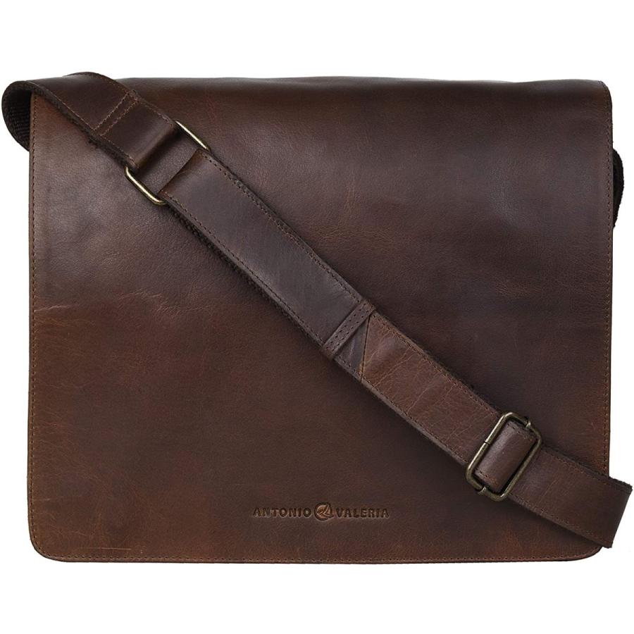 激安 新作 メンズ プレミアムレザーメッセンジャーバッグ Albert Valeria Antonio 送料無料 Us ブラウン カラー M サイズ バッグ Meorboston Org