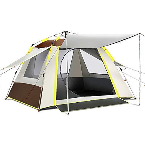 QDTD 5-6 Person Pop Up Tent Family Camping Tent Portable Tent Automatic Tent Waterproof Windproof for Camping Hiking Mount