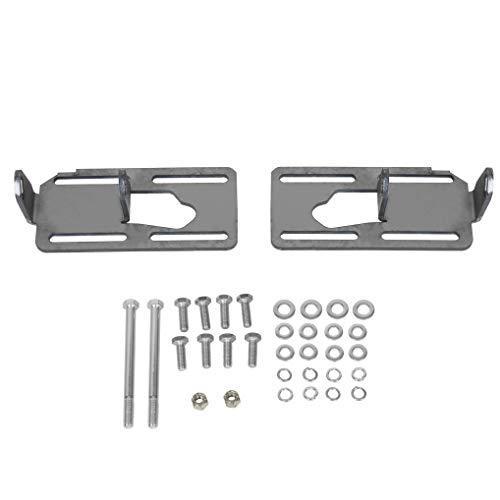 LS 変換エンジンスワップマウントプレート シボレー1978-1996コルベットEi Camino Nova用 調節可能 ハードウェア付き