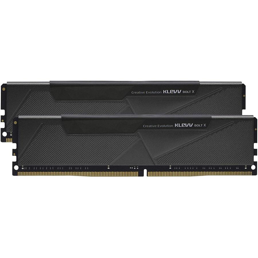 公式ショップ エッセンコアクレブ KLEVV デスクトップPC用ゲーミング メモリ PC4-28800 DDR4 3600MHz 16GB x 2枚 288pin SK hynix製 メモリチップ採用 BOLTX シリーズ KD