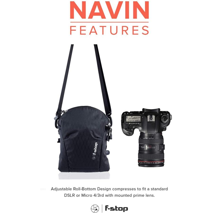 f-stop Navin 拡張可能カメラキャリーホルスター デジタル一眼レフ用 ミラーレス レンズ付き stop Navin 拡張可能カメラキャリーホルスター デジタル一眼レフ用 ミラーレス レンズ付き