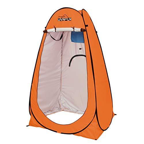 数量限定 Luvnfun プライバシーシャワーテント ポップアップチェンジテント キャンプシャワー トイレテント ポータブルシェルター 高さ6 2フィート オレンジ 時間指定不可 Www Sei Ba Gov Br