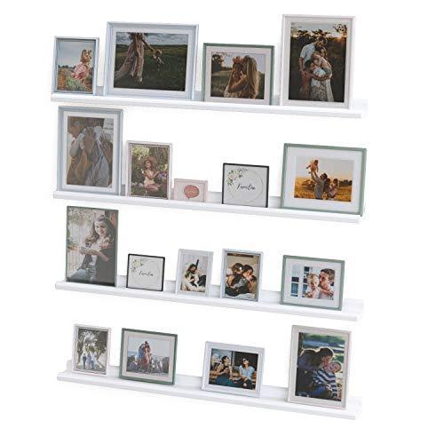 オーセンティック Wallniture ボストン写真棚 46インチ フローティング