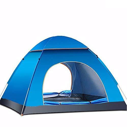 Camping Tent Outdoor Instant Pop Up Tent Dome Tent Family Camping Tent 3-Person 4-Season Rainproof for Camping Hiking Trav