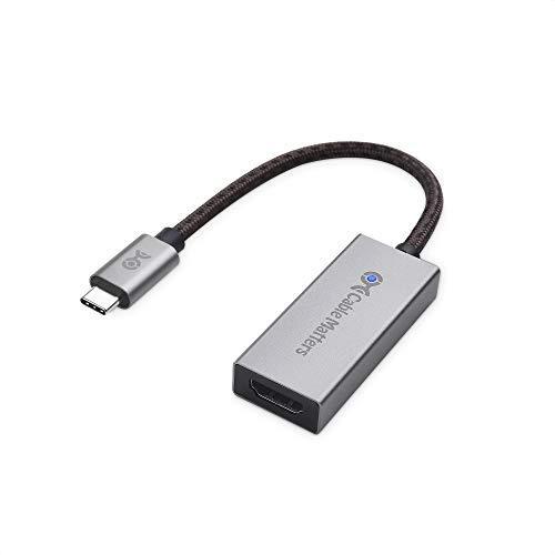 Cable Matters 8K USB Type C HDMI 変換アダプタ 48Gbps HDMI2.1規格 4K 120Hz HDR USB C HDMI 変換アダプタ USB-C HDMI変換アダプタ Thunderbolt 3とThund