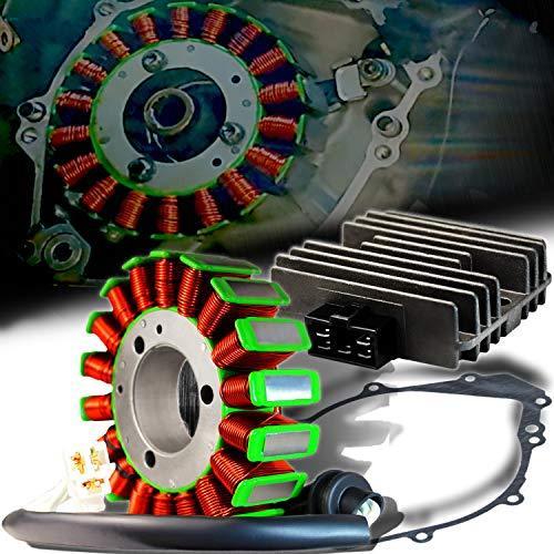 ExtremePowersports OE マグネットコイルステータ+電圧整流器+ガスケットアセンブリ 98-01 ヤマハ YZF R1用